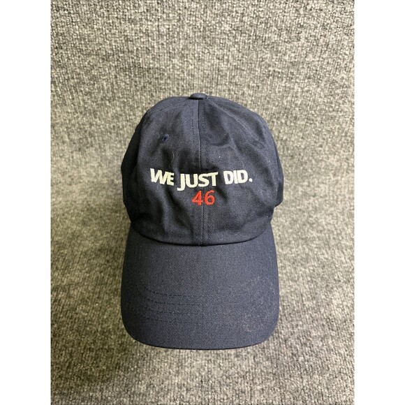 We Just Did 46 Hat Cap Donald Trump President Election 2024 Blue NWT - Picture 1 of 7